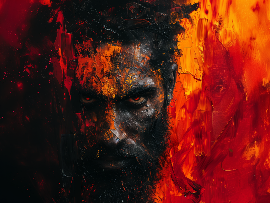digital art of Hades